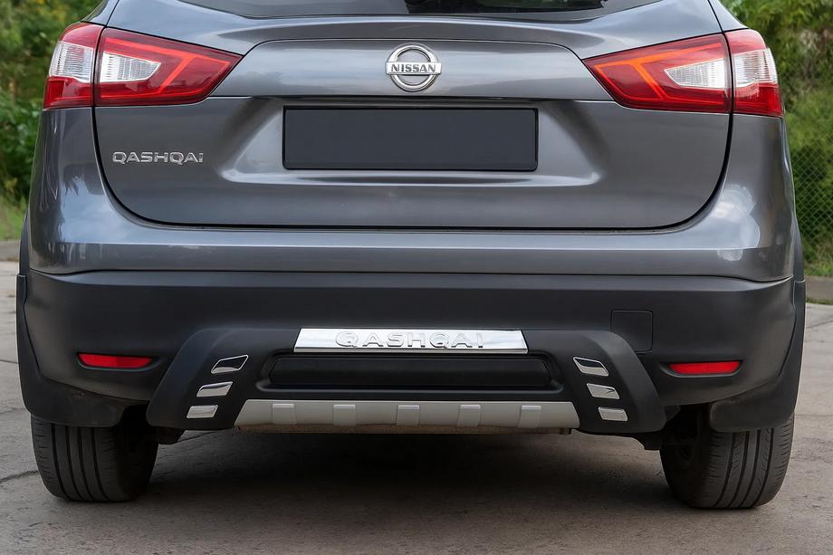 Nissan Qashqai 2014–2021 Aizmugurējais difuzors Libao 2014-2016 (plastmasa) Image