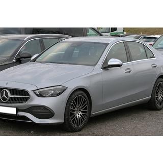 Spoguļu uzlikas (2 gab., nerūsējošais tērauds) Mercedes C klase W206 2022– foto 1