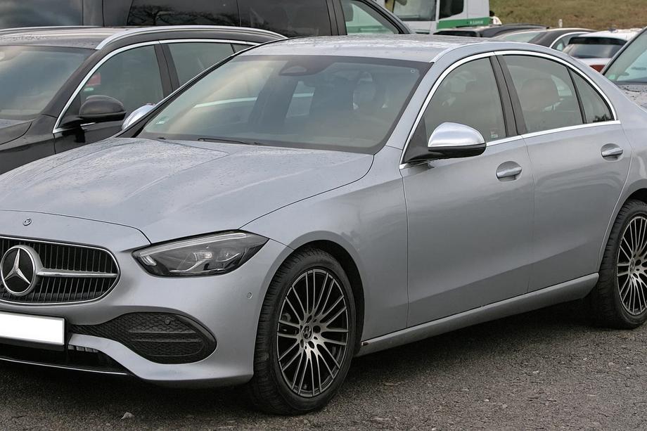 Mercedes C klase W206 2022– Spoguļu uzlikas (2 gab., nerūsējošais tērauds) Image