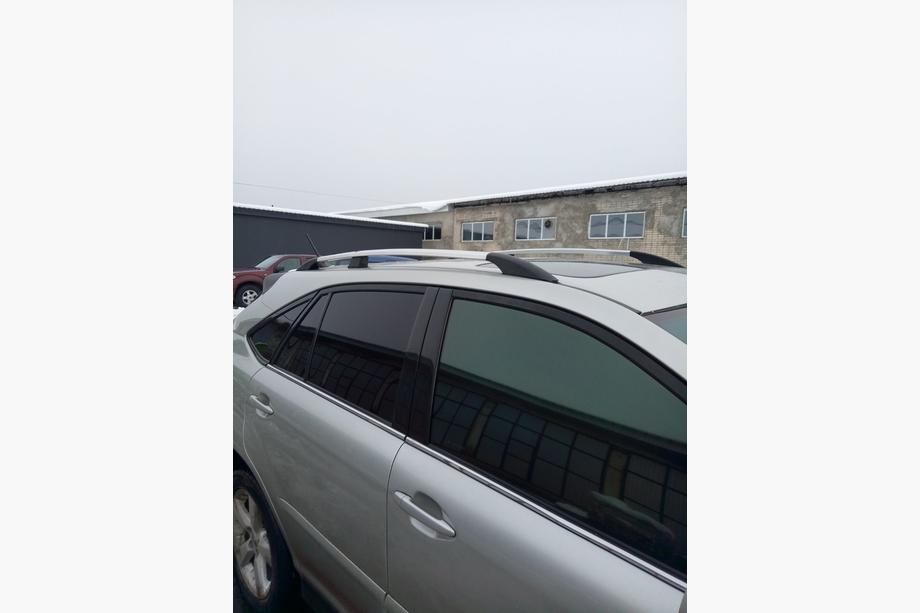 Lexus RX 2003–2009 Hromēti turku jumta reliņi Foto 6