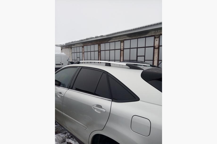 Lexus RX 2003–2009 Hromēti turku jumta reliņi Foto 4