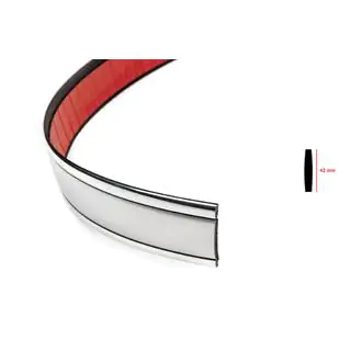 Hroma molding lente uz metru sal100 (1 metrs, 43 mm) foto 2