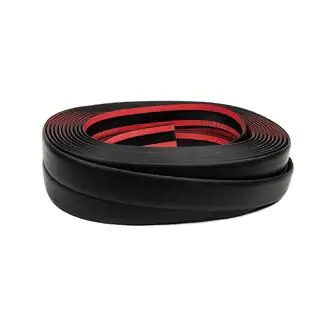 Melns durvju moldings pa metriem sal125 (1 metrs, 49 mm) foto 3