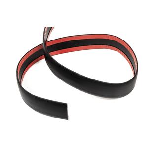 Melns durvju moldings pa metriem sal125 (1 metrs, 49 mm) foto 1