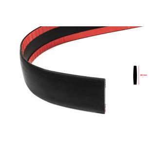 Melns durvju moldings pa metriem sal125 (1 metrs, 49 mm) foto 2