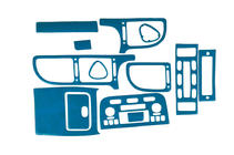 Peugeot 406 1995–2004 Instrumentu paneļa uzlikas (zilā krāsā) foto 1