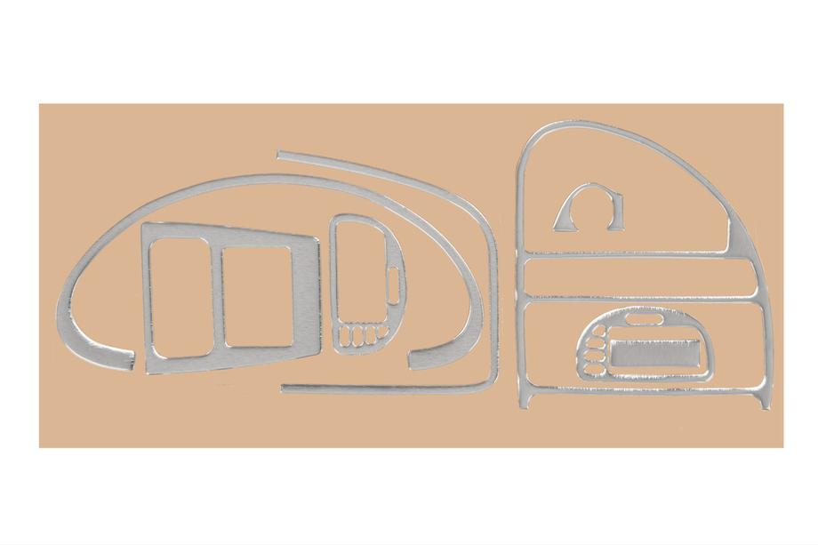 Citroen Saxo 1996–2023 Priekšējā paneļa uzlikas (alumīnijs) Image
