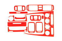 Toyota Corolla 1998–2002 Paneļa uzlikas 1998-2000 (sarkana krāsa) foto 1