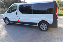 Renault Trafic 2001–2015 Oriģināla lietota durvju līste (L2) foto 1