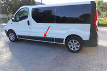 Renault Trafic 2001–2015 Oriģinālā lietota durvju līste (L3) foto 1