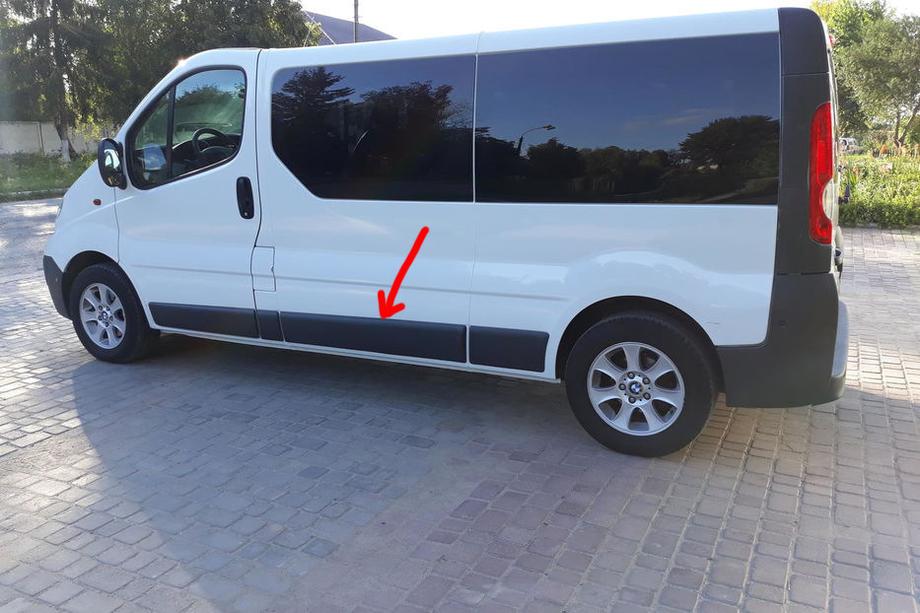 Renault Trafic 2001–2015 Oriģinālā lietota durvju līste (L3) Image