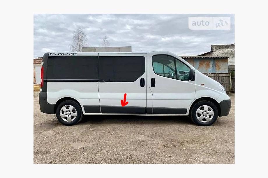 Renault Trafic 2001–2015 Oriģinālā durvju līste, lietota (R3) Image