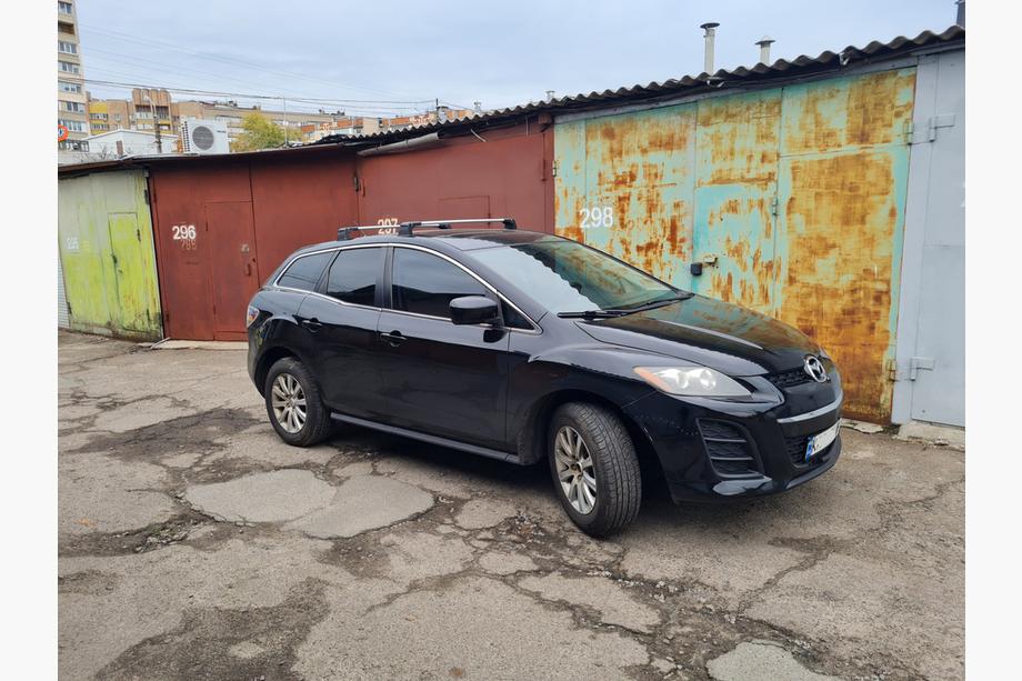 Mazda CX-7 2006–2012 Šķērsstieņi rūpnīcas stiprinājuma vietām, slēdzami Wingbar V3 (2 gab.) Pelēka Image