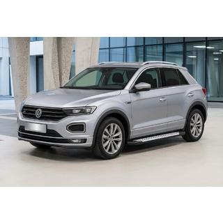 Sānu pakāpieni Allmond Grey (2 gab., alumīnijs) Volkswagen T-Roc 2017–2025 foto 1