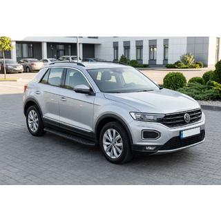 Sānu kāpšļi Tayga Black (2 gab., alumīnijs) Volkswagen T-Roc 2017–2025 foto 1