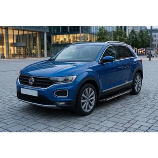 Sānu sliekšņi Bosphore Grey (2 gab., alumīnijs) Volkswagen T-Roc 2017–2025 foto 1