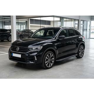 Sānu sliekšņi Bosphore Black (2 gab., alumīnijs) Volkswagen T-Roc 2017–2025 foto 1
