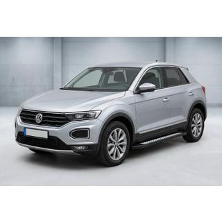 Sānu pakāpieni Vision New Black (2 gab., alumīnijs) Volkswagen T-Roc 2017–2025 foto 1