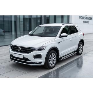Sānu pakāpieni Rainbow (2 gab., alumīnijs) Volkswagen T-Roc 2017–2025 foto 1