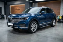 Volkswagen Touareg 2018– Sānu pakāpieni Vision New Black (2 gab., alumīnijs) foto 1