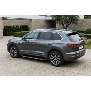 Sānu pakāpieni Bosphorus Grey (2 gab., alumīnijs) Volkswagen Touareg 2018– foto 1