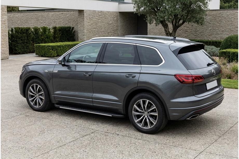 Volkswagen Touareg 2018– Sānu pakāpieni Bosphorus Grey (2 gab., alumīnijs) Image