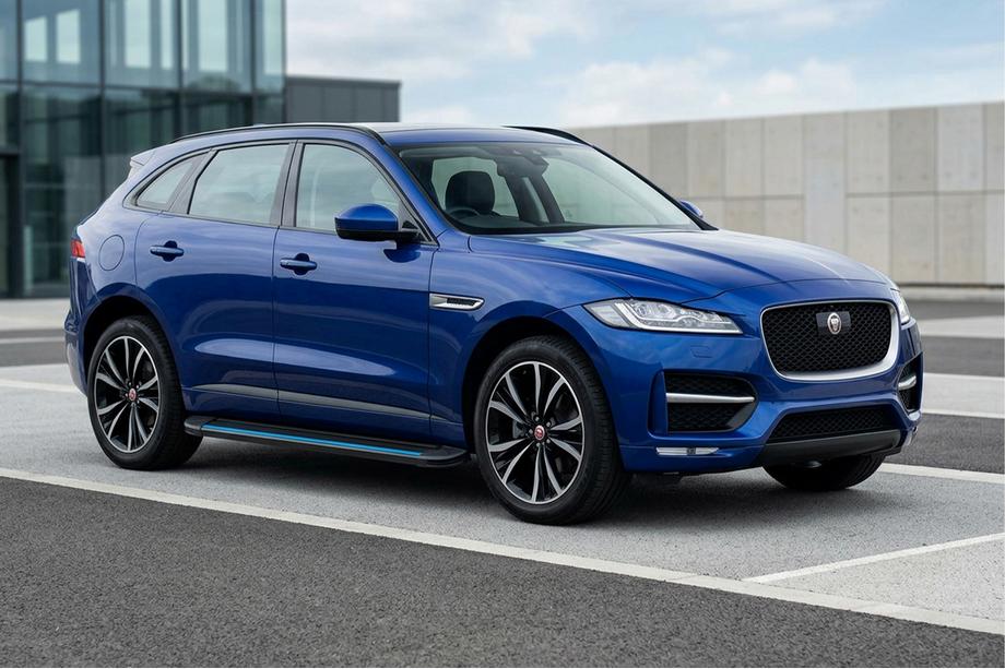 Jaguar F-PACE 2016– Sānu pakāpieni Maya Blue (2 gab., alumīnijs) Image