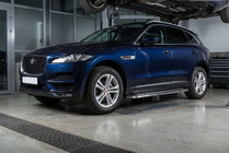 Jaguar F-PACE 2016– Sānu pakāpieni Maydos V2 (2 gab., alumīnijs) foto 1