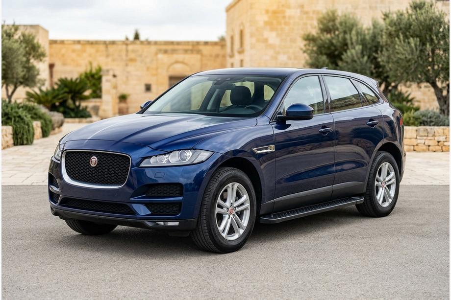 Jaguar F-PACE 2016– Sānu sliekšņi Allmond Black (2 gab., alumīnijs) Image