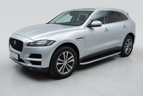 Jaguar F-PACE 2016– Sānu sliekšņi Tayga Grey (2 gab., alumīnijs) foto 1