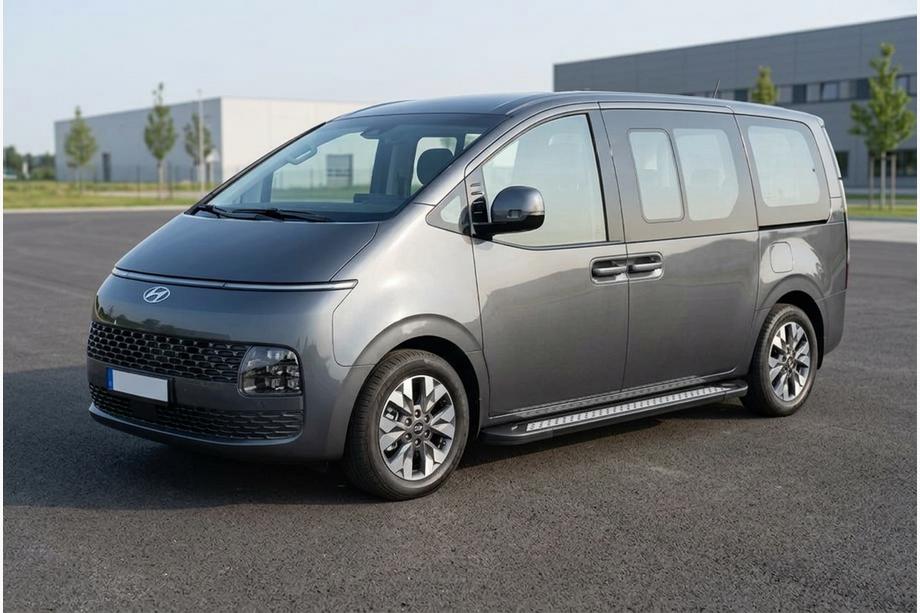 Hyundai Staria 2021– Sānu pakāpieni Vision New Black (2 gab., alumīnijs) Image