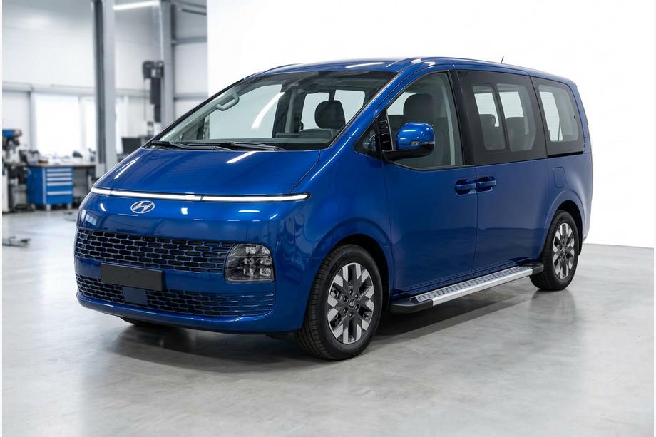 Hyundai Staria 2021– Sānu pakāpieni Vision New Grey (2 gab., alumīnijs) Image