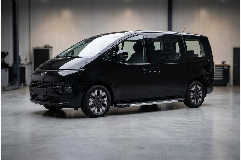 Hyundai Staria 2021– Sānu pakāpieni RedLine V1 (2 gab., alumīnijs) Foto 1