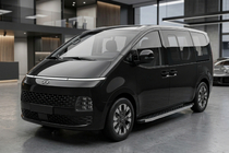 Hyundai Staria 2021– Sānu pakāpieni BlackLine (2 gab., alumīnijs) foto 1