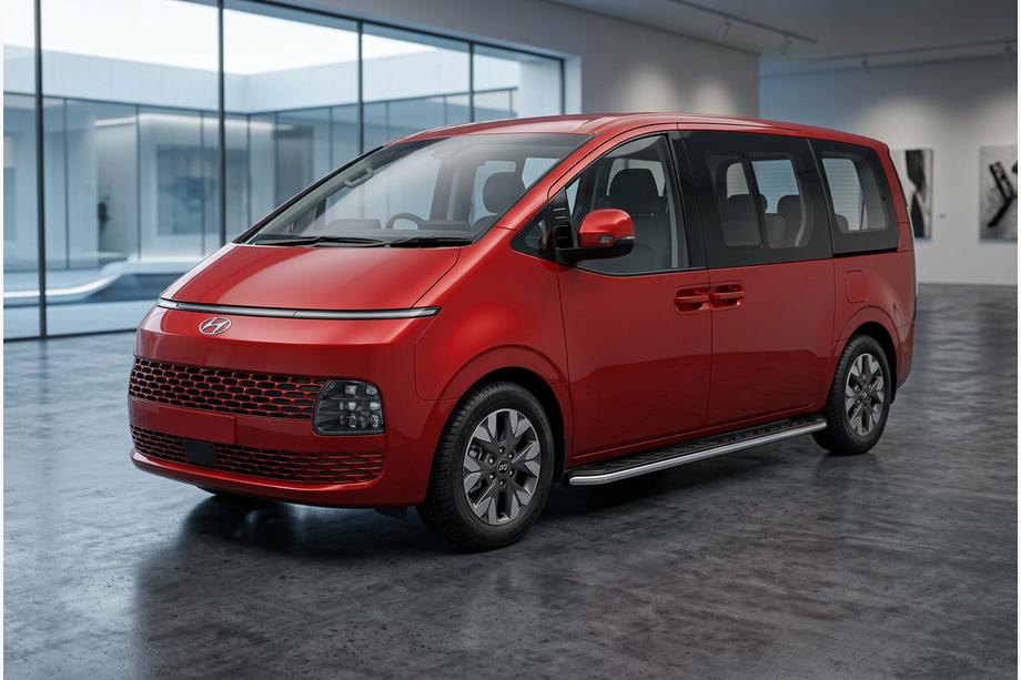 Hyundai Staria 2021– Sānu pakāpieni Maydos V1 (2 gab., alumīnijs ↗ nerūsējošais tērauds) Image
