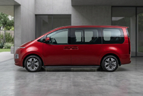 Hyundai Staria 2021– Sānu pakāpieni Bosphorus Black (2 gab., alumīnijs) foto 1