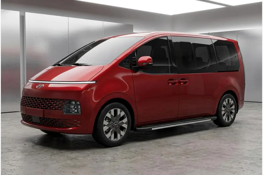 Hyundai Staria 2021– Sānu pakāpieni Bosphorus Grey (2 gab., alumīnijs) Image
