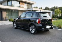 Mini Countryman R60 2010–2017 Sānu sliekšņi Allmond Black (2 gab., alumīnijs) foto 1