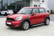 Mini Countryman R60 2010–2017 Sānu sliekšņi Line (2 gab., alumīnijs) foto 1