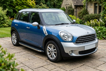 Mini Countryman R60 2010–2017 Sānu pakāpieni BlackLine (2 gab., alumīnijs) foto 1