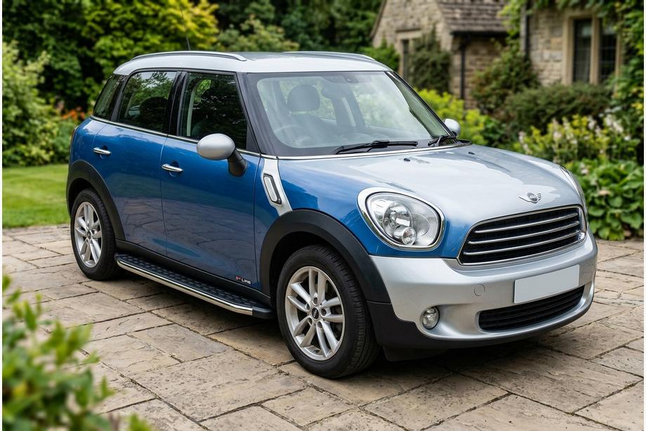 Mini Countryman R60 2010–2017 Sānu pakāpieni BlackLine (2 gab., alumīnijs) Image