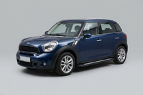 Mini Countryman R60 2010–2017 Sānu pakāpieni Vision New Black (2 gab., alumīnijs) foto 1
