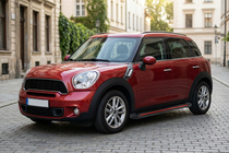 Mini Countryman R60 2010–2017 Sānu pakāpieni Maya Red (2 gab., alumīnijs) foto 1