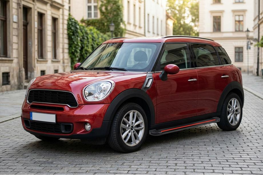 Mini Countryman R60 2010–2017 Sānu pakāpieni Maya Red (2 gab., alumīnijs) Image
