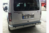 Ford Transit 2000–2014 Uzliktnis virs numura zīmes (nerūsējošais tērauds) foto 5