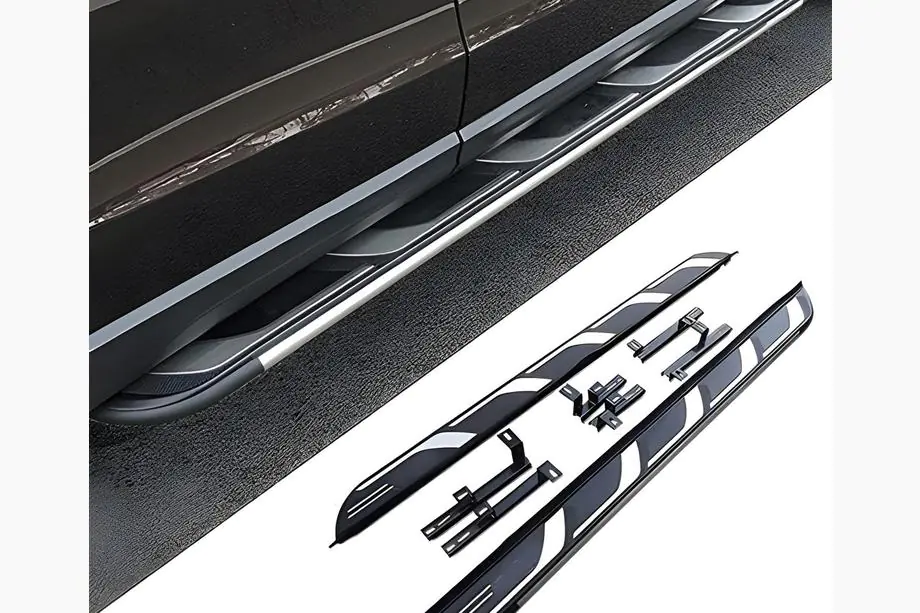 Audi Q5 2017–2025 OEM V2 sānu pakāpieni (2 gab., alumīnijs) Image
