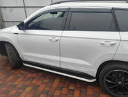Skoda Karoq 2018– Sānu pakāpieni OEM V2 (2 gab., alumīnijs) foto 2