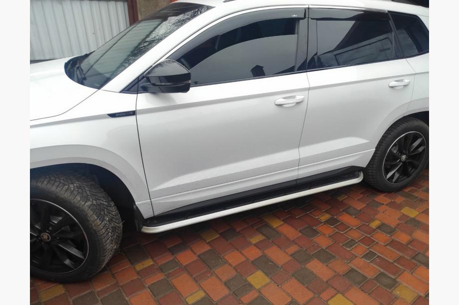 Skoda Karoq 2018– Sānu pakāpieni OEM V2 (2 gab., alumīnijs) Image