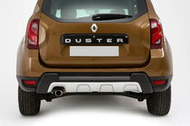 Renault Duster 2008–2017 Priekšējā un aizmugurējā bufera lūpas spoileru komplekts 2014-2018 (2 gab.) foto 2