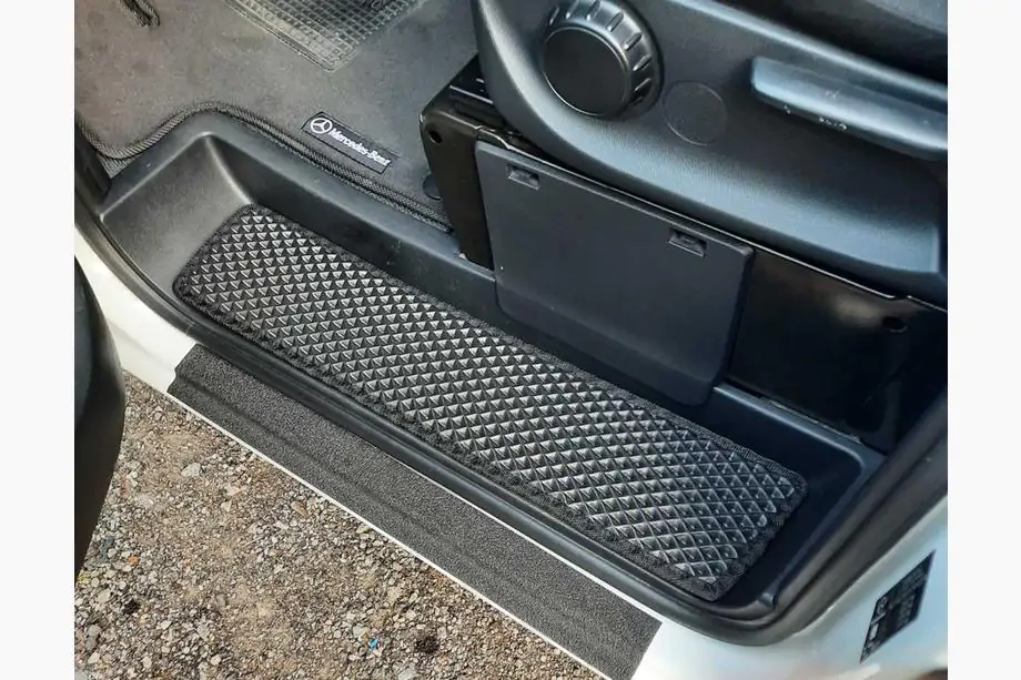 Mercedes Vito/V klase W447 2014– Sliekšņu paklājiņi (3 gab., EVA, melni) Foto 1